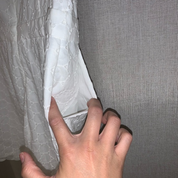 Banana Republic Romper White textured / Graduation / Bride / Shower - Picture 10 of 10